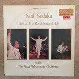 Neil Sedaka With The Royal Philharmonic Orchestra ‎– Live At The Royal Festival Hall - Vinyl LP Record - Opened  - Very-Good+ Quality (VG+) - C-Plan Audio