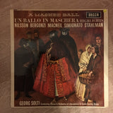 Nilsson, Bergonzi, Macneil Simionato, Stahlman, Georg Solti ‎– Un Ballo In Maschera Highlights (A Masked Ball) - Vinyl LP Record - Opened  - Very-Good+ Quality (VG+) - C-Plan Audio