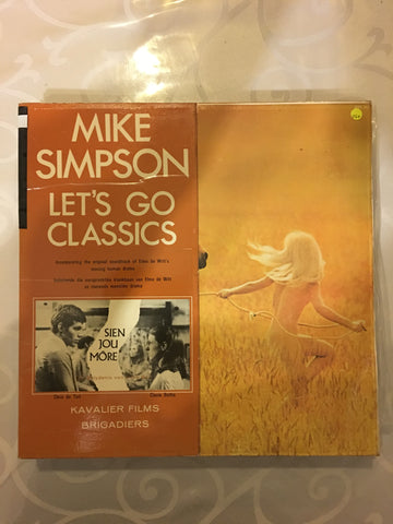 Mike Simpson - Let's Go Classics - Vinyl LP Record - Opened  - Very-Good+ Quality (VG+) - C-Plan Audio