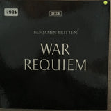 Benjamin Britten ‎– War Requiem ‎– Vinyl LP Record - Opened  - Very-Good+ Quality (VG+) - C-Plan Audio