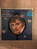 Anna Maria Alberghetti ‎– Songs By Anna Maria Alberghetti - Vinyl LP Record - Opened  - Very-Good+ Quality (VG+) - C-Plan Audio