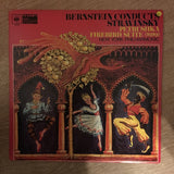 Stravinsky ‎– Bernstein Conducts Stravinsky: Petrushka Suite / Firebird Suite ‎- Vinyl LP Record - Opened  - Very-Good+ Quality (VG+) - C-Plan Audio