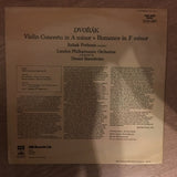 Dvorak - The London Philharmonic Orchestra - Itzhak Perlman - Daniel Barenboim ‎– Concerto & Romance ‎- Vinyl LP Record - Opened  - Very-Good+ Quality (VG+) - C-Plan Audio