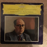 Robert Schumann / Peter Tschaikowsky - Mstislav Rostropovich, Leningrader Philharmonie, Gennadi Rozhdestvensky ‎– Cellokonzert A-Moll / Rokoko-Variationen ‎- Vinyl LP Record - Opened  - Very-Good+ Quality (VG+) - C-Plan Audio