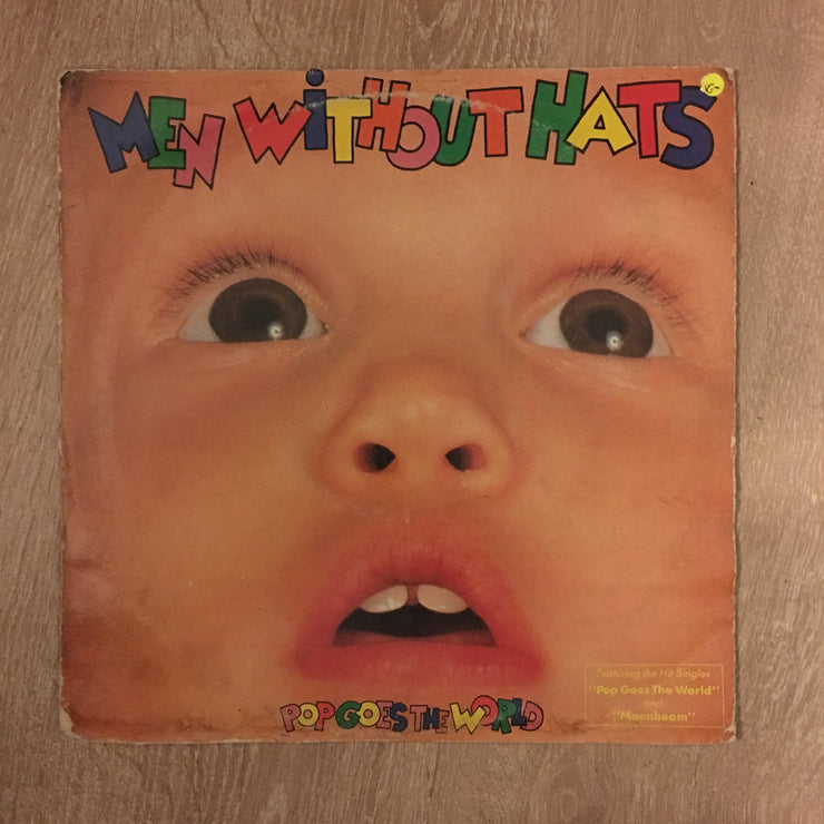 Men Without Hats - Pop Goes The World - Vinyl LP Record - Opened  - Very-Good Quality- (VG-) - C-Plan Audio