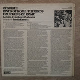 Respighi, London Symphony Orchestra, Istvan Kertesz ‎– Pines Of Rome / The Birds / Fountains Of Rome - Vinyl LP Record - Opened  - Very-Good+ Quality (VG+) - C-Plan Audio