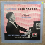 Chopin, Rubinstein ‎– Chopin Nocturnes - Vinyl LP Record - Opened  - Very-Good+ Quality (VG+) - C-Plan Audio