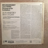 Moussorgsky Orch. Ravel, Tchaikovsky - London Philharmonic Orchestra, John Pritchard ‎– Pictures At An Exhibition; Romeo And Juliet ‎- Vinyl LP Record - Opened  - Very-Good+ Quality (VG+) - C-Plan Audio