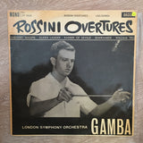 Rossini - The London Symphony Orchestra / Pierino Gamba ‎– Rossini Overtures - Vinyl LP Record - Opened  - Very-Good+ Quality (VG+) - C-Plan Audio