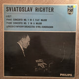 Sviatoslav Richter, Liszt, London Symphony Orchestra, Kyril Kondrashin ‎– Piano Concerto No. 1 E Flat Major / Piano Concerto No. 2 A Major - Vinyl LP Record - Opened  - Very-Good Quality (VG) - C-Plan Audio