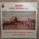 Bizet - Roma - Symphony In C - Louis Fremaux - City Of Birmingham Symphony Orchestra - Vinyl LP Record - Opened  - Very-Good Quality (VG) - C-Plan Audio