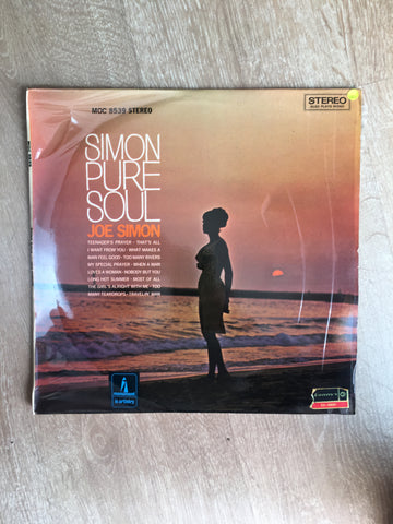 Joe Simon - Simon Pure Soul - Vinyl LP Record - Opened  - Very-Good+ Quality (VG+) - C-Plan Audio