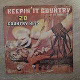 Keepin' It Country - Vol 2 - Vinyl LP Record - Opened  - Very-Good- Quality (VG-) - C-Plan Audio