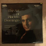 Placido Domingo ‎– The Art Of Placido Domingo - Vinyl LP Record - Opened  - Very-Good+ Quality (VG+) - C-Plan Audio