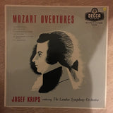 Mozart, The London Philharmonic Orchestra, Josef Krips ‎– Mozart Overtures  - Vinyl LP Record - Opened  - Very-Good+ Quality (VG+) - C-Plan Audio