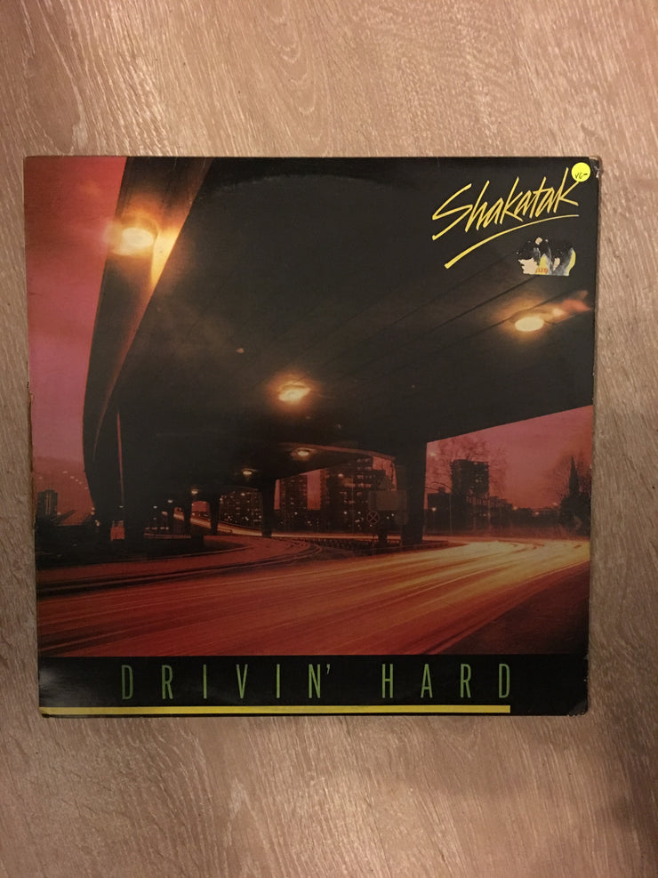 Shakatak - Drivin' Hard  - Vinyl LP Record - Opened  - Very-Good- Quality (VG-) - C-Plan Audio